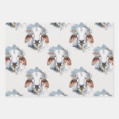 アメリカのブラフマン ラッピングペーパーシート (正面2)