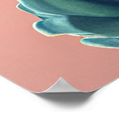 アメリカのブルカエルのヒップスターのポスター ポスター (角)