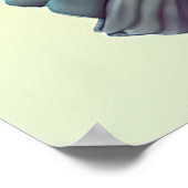 アメリカのブルカエルのヒップスターのポスター ポスター (角)