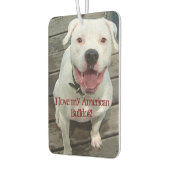 アメリカのブルドッグが大好き！カーエアコン カーエアーフレッシュナー (左)