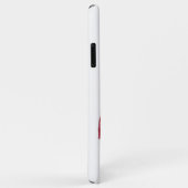 アメリカのブルドッグで学年付きグラッドキャップ Case-Mate iPhoneケース (裏面/右)