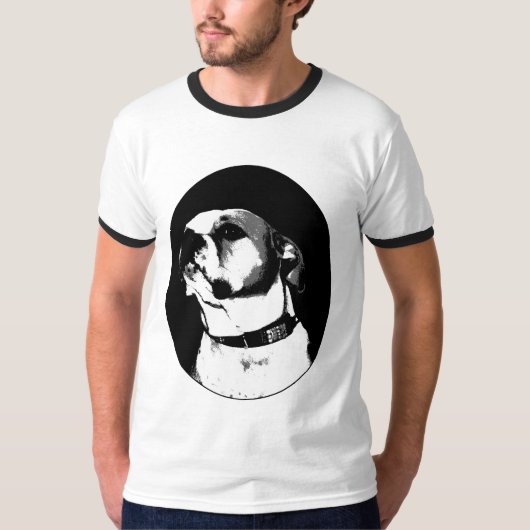 アメリカのブルドッグのTシャツ Tシャツ (正面)