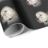 アメリカのブルドッグオンブラック ラッピングペーパー (ロールコーナー)