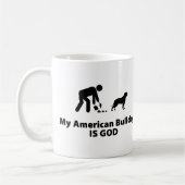アメリカのブルドッグ コーヒーマグカップ (左)