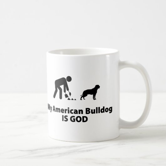 アメリカのブルドッグ コーヒーマグカップ (右)