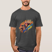アメリカのブル・ライダー Tシャツ (正面)