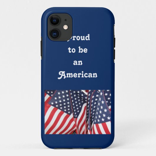 アメリカのプライドの愛国心が強い電話箱 Case-Mate iPhoneケース (裏面)