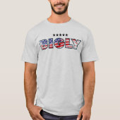 アメリカのプライドBIGLYのTシャツ Tシャツ (正面)