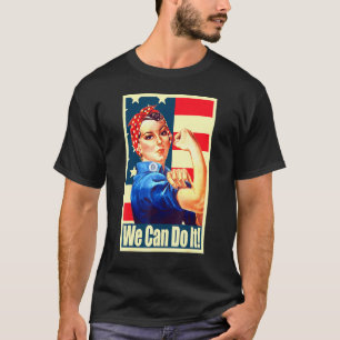 アメリカのプロパガンダポスター Tシャツ