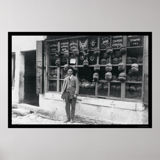 アメリカのベーカリーでイスタンブール，トルコ， 1922 ポスター (正面)