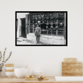 アメリカのベーカリーでイスタンブール，トルコ， 1922 ポスター (キッチン)