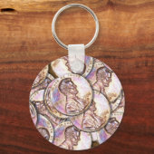 アメリカのペニー 銅貨 キーホルダー (正面)