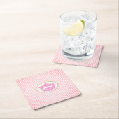 アメリカのページェントの冠 スクエアペーパーコースター (インサイチュ)