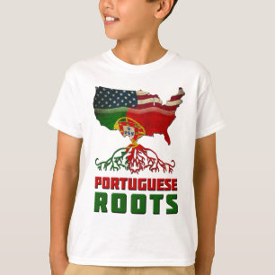 アメリカのポルトガルの根 Tシャツ