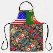 アメリカのポルトガル語 エプロン (正面)