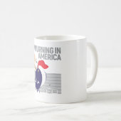 アメリカのマグで嘆くこと コーヒーマグカップ (正面右)