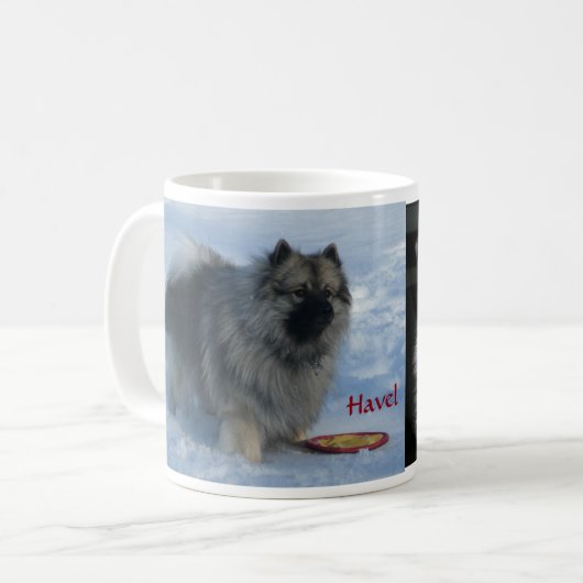 アメリカのマグへのHavelの移民 コーヒーマグカップ (正面左)