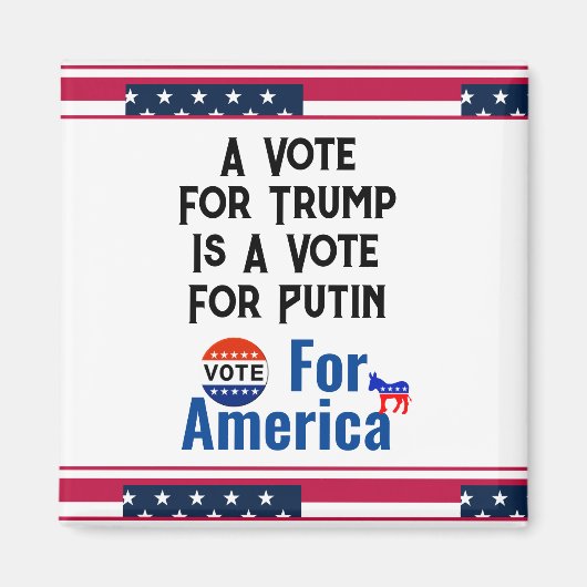 アメリカのマグネットの投票 マグネット (正面)