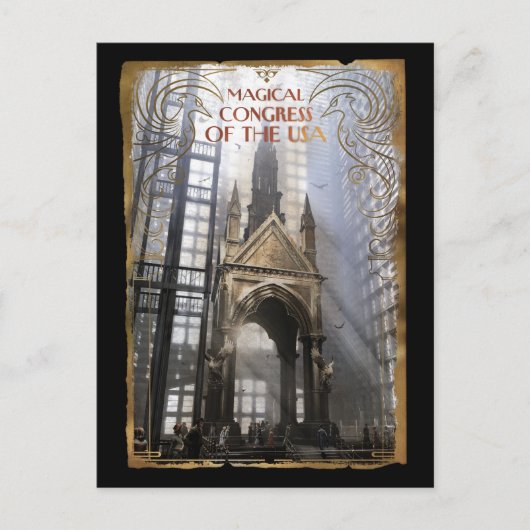 アメリカのマジカル会議 ポストカード (正面)