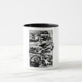 アメリカのマッスルカー マグカップ (中央)