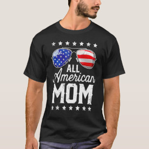 アメリカのママ 4th Of July 母の日 女性 Su Tシャツ