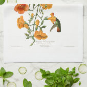 アメリカのマングローブのぶんぶんいう鳥のAudubonの鳥 キッチンタオル (折り畳み)