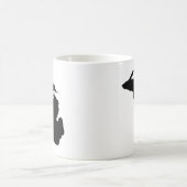 アメリカのミシガン州 コーヒーマグカップ (中央)