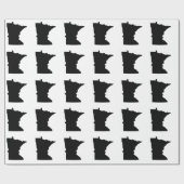 アメリカのミネソタ州 ラッピングペーパー (フラット)