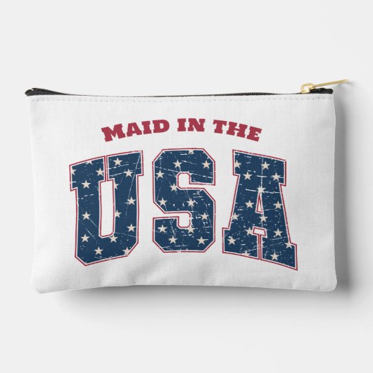 アメリカのメイド、バチェロレッテパーティーの二日酔いキット アクセサリーポーチ (裏面)