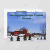 アメリカのメリーランド州からの挨拶… ポストカード (正面/裏面)