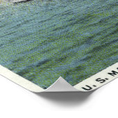 アメリカのメールボートアンクルサムの表示 ポスター (角)