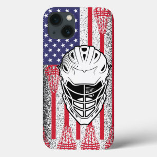 アメリカのラクロスで乱暴な男女選手 iPhone 13ケース