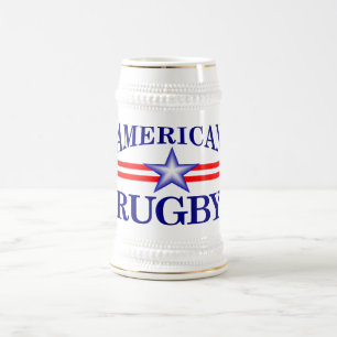 アメリカのラグビー(jbrugbyビールジョッキ) ビールジョッキ