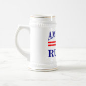 アメリカのラグビー(jbrugbyビールジョッキ) ビールジョッキ (左)