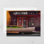 アメリカのラジオ ポストカード (正面/裏面)