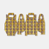 アメリカのルート66オートバイ、金ゴールドテクスチャ フェイバーボックス (折り畳みなし)