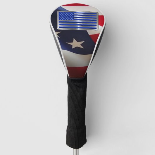 アメリカのレスキュー隊員 ゴルフヘッドカバー (正面)