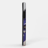 アメリカのレトロのグランジで飛んでいるな旗 Case-Mate iPhoneケース (裏面/右)