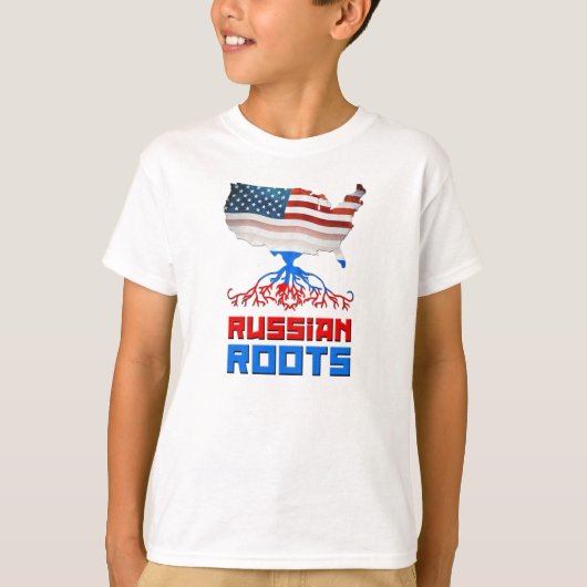 アメリカのロシア語はTシャツを定着させます Tシャツ (正面)