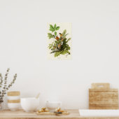 アメリカのロビン・ジョン・ジェームス・アウドゥボン・バード ポスター (キッチン)