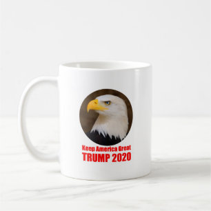 アメリカのワシの切札2020年 コーヒーマグカップ