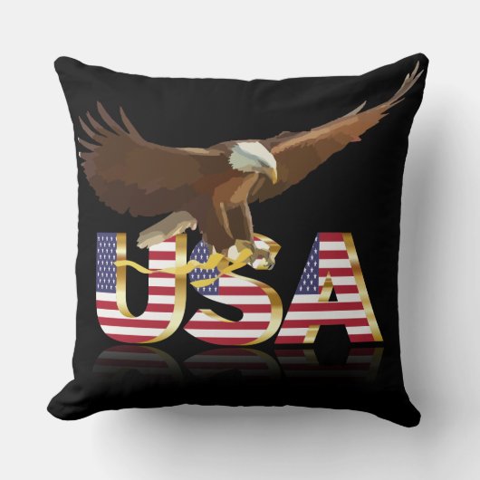 アメリカのワシ クッション (正面)