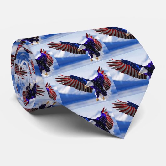 アメリカのワシ ネクタイ (ロール)