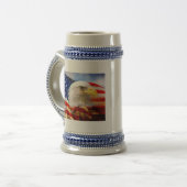 アメリカのワシ ビールジョッキ (正面左)