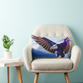 アメリカのワシ ランバークッション (椅子)