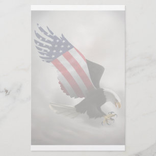 アメリカのワシ 便箋