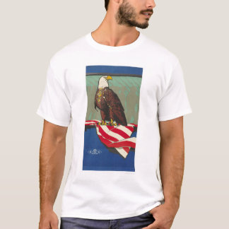 アメリカのワシ Tシャツ