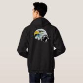 アメリカのワシPOW-MIA パーカ (裏面フル)