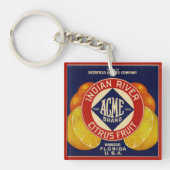 アメリカのヴィンテージフルーツ木箱用のラベル　1930s  a003 キーホルダー (正面)