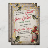 アメリカの七魚イタリアンパーティーの饗宴 招待状 (正面/裏面)